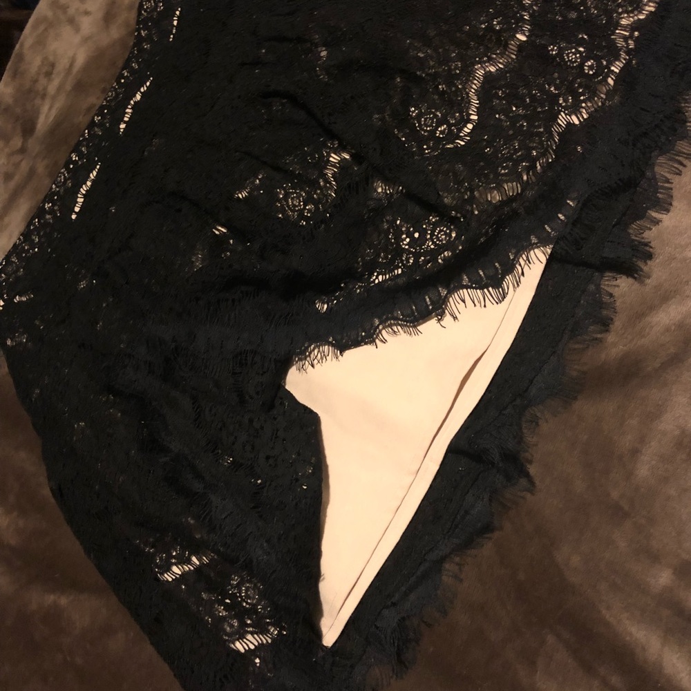 Lace Mini Skirt